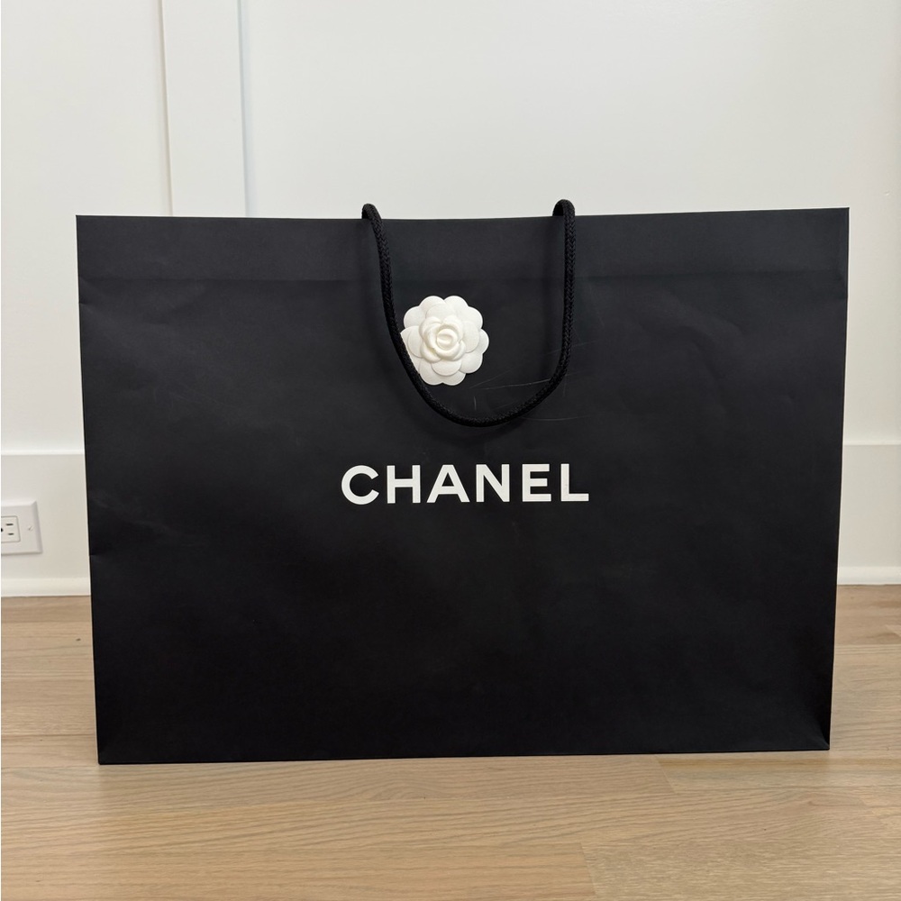 Chanel Black Shopping Bag
